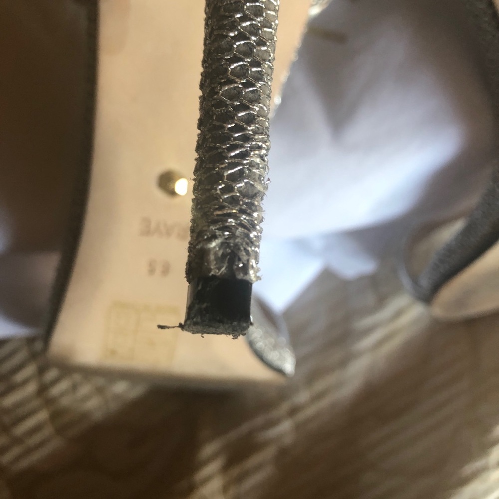 RAYE Kalene heels in silver - Picture 6 of 7